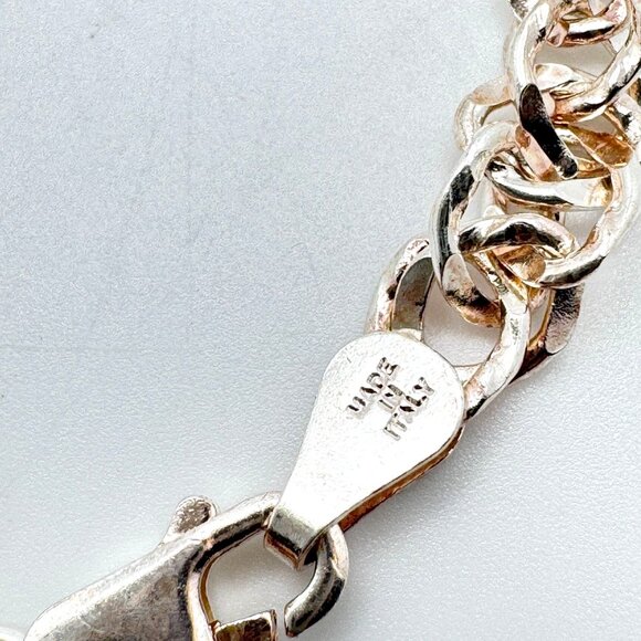 925 Sterling Silver Bracelet  Milor Italy 7 grams 7 Inches  Vintage - Picture 4 of 11